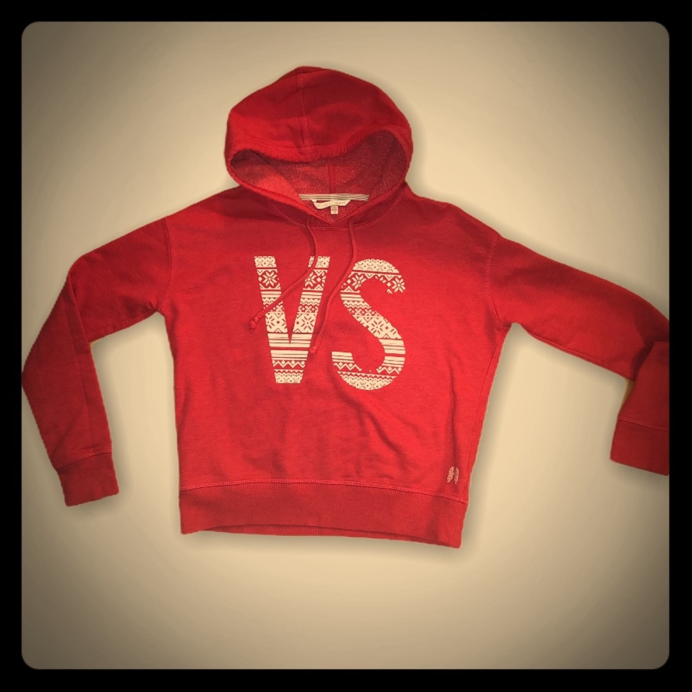 Victoria’s Secret Pink Logo Pullover Hoodie SZ S